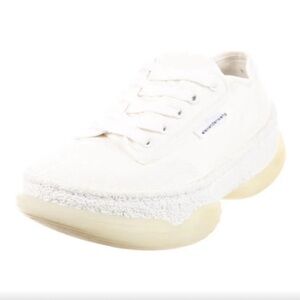 Alexander Wang White Canvas Sneakers